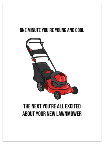 Picture of Birthday Lawnmower